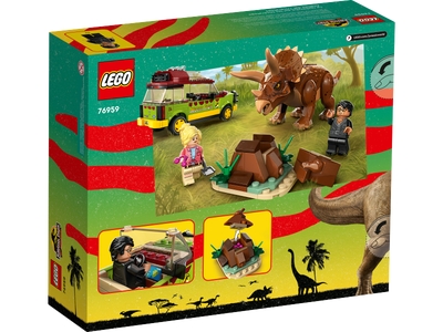 LEGO Triceraptops onderzoek (76959)