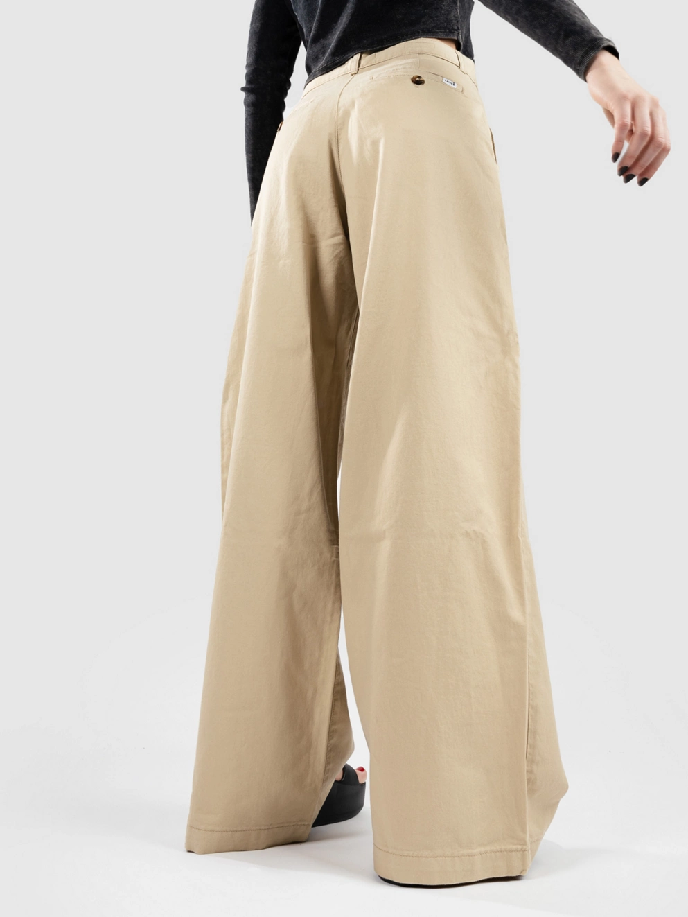 Levi's Pleated Wideleg Trouser Pants safari