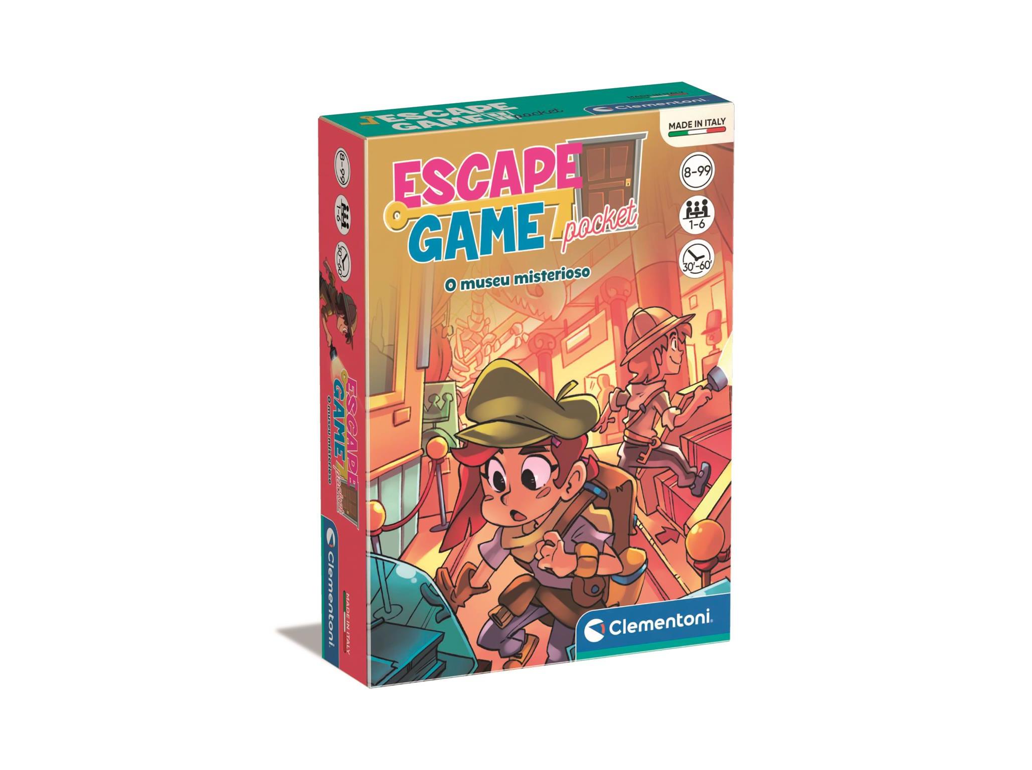 ESCAPE GAME CLEMENTONI POCKET MODELOS SORTIDOS