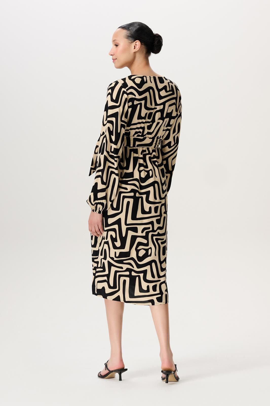 Noppies Maternity Jurk met voedingsfunctie Molde - Graphic Print