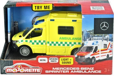 Majorette Grand Series Norsk Ambulanse Mercedes-Benz Sprinter