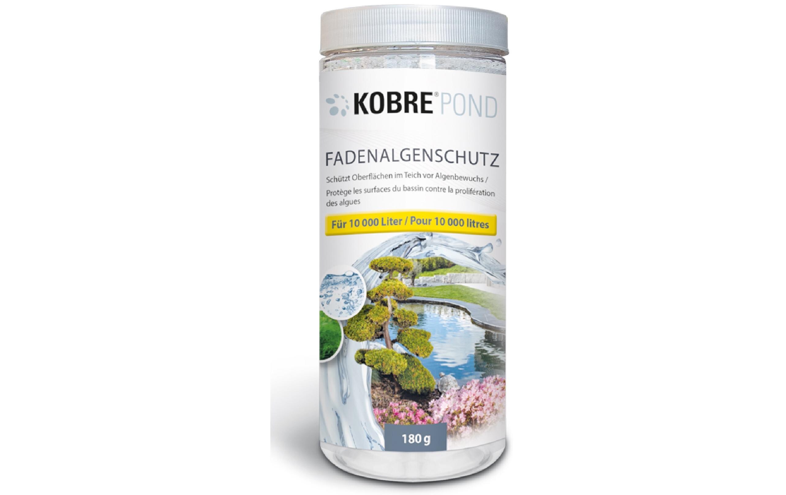 Fadenalgenschutz 180 gAlgenschutz für 10'000 Liter Teichwasser