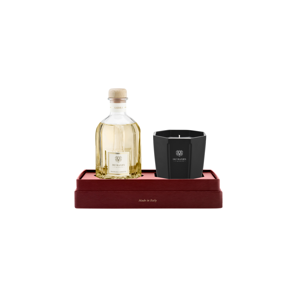 Gift Box Ambra + Candle