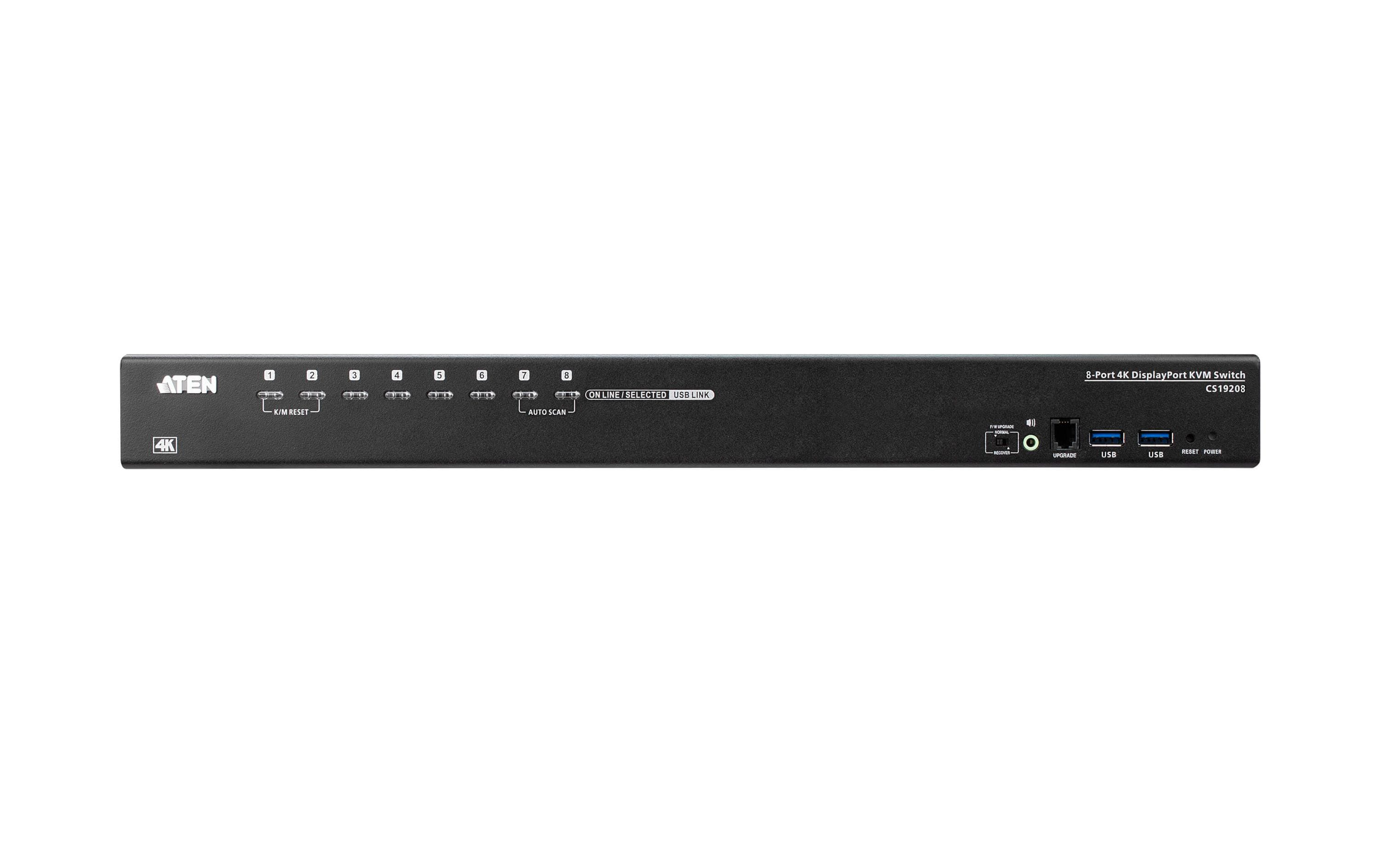 KVM Switch CS19208 4K 60 Hz<br>8-Port USB 3.0 4K DisplayPort KVM Switch