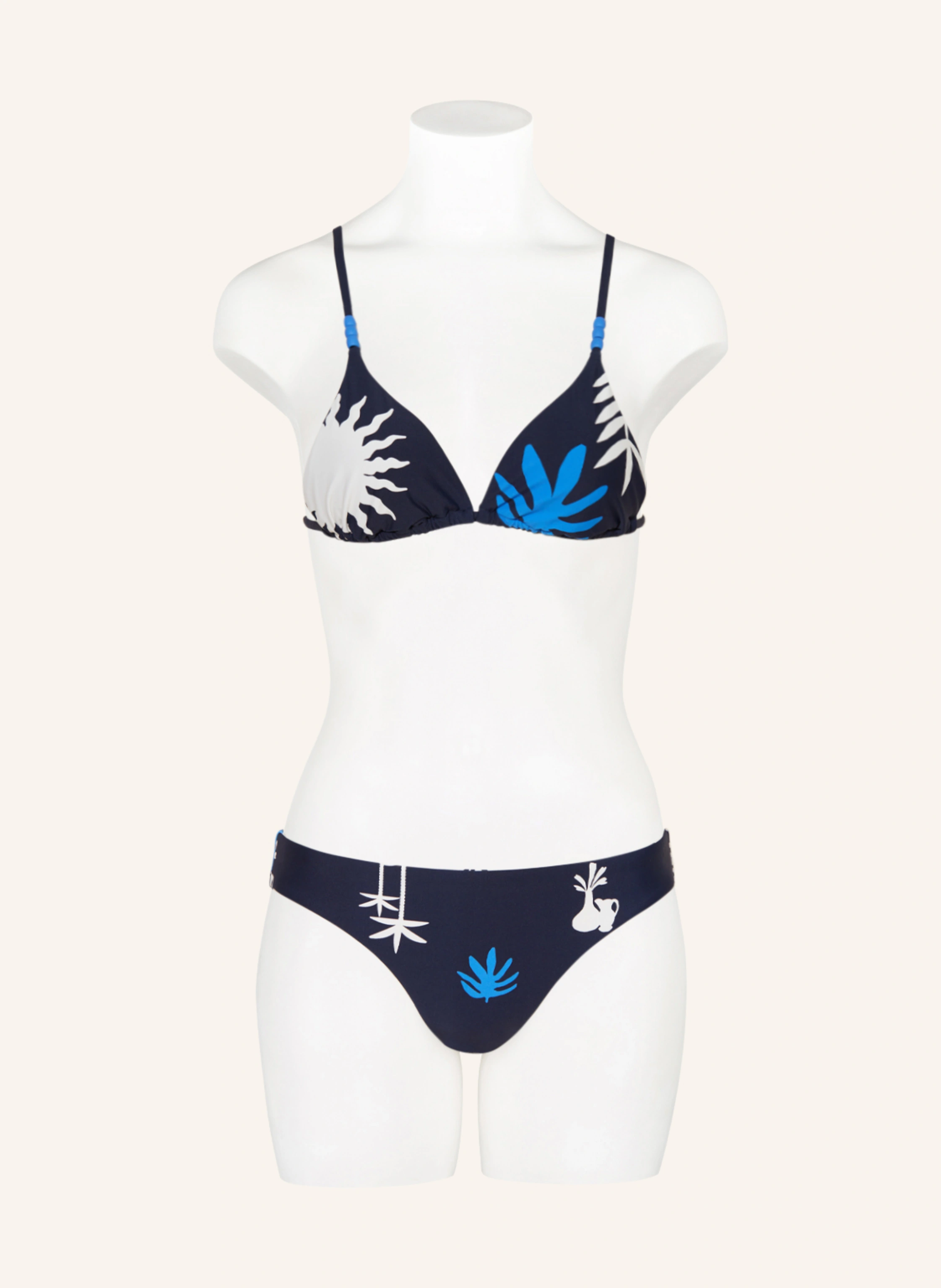 SEAFOLLY Triangel-Bikini-Top LA PALMA mit Schmuckperlen