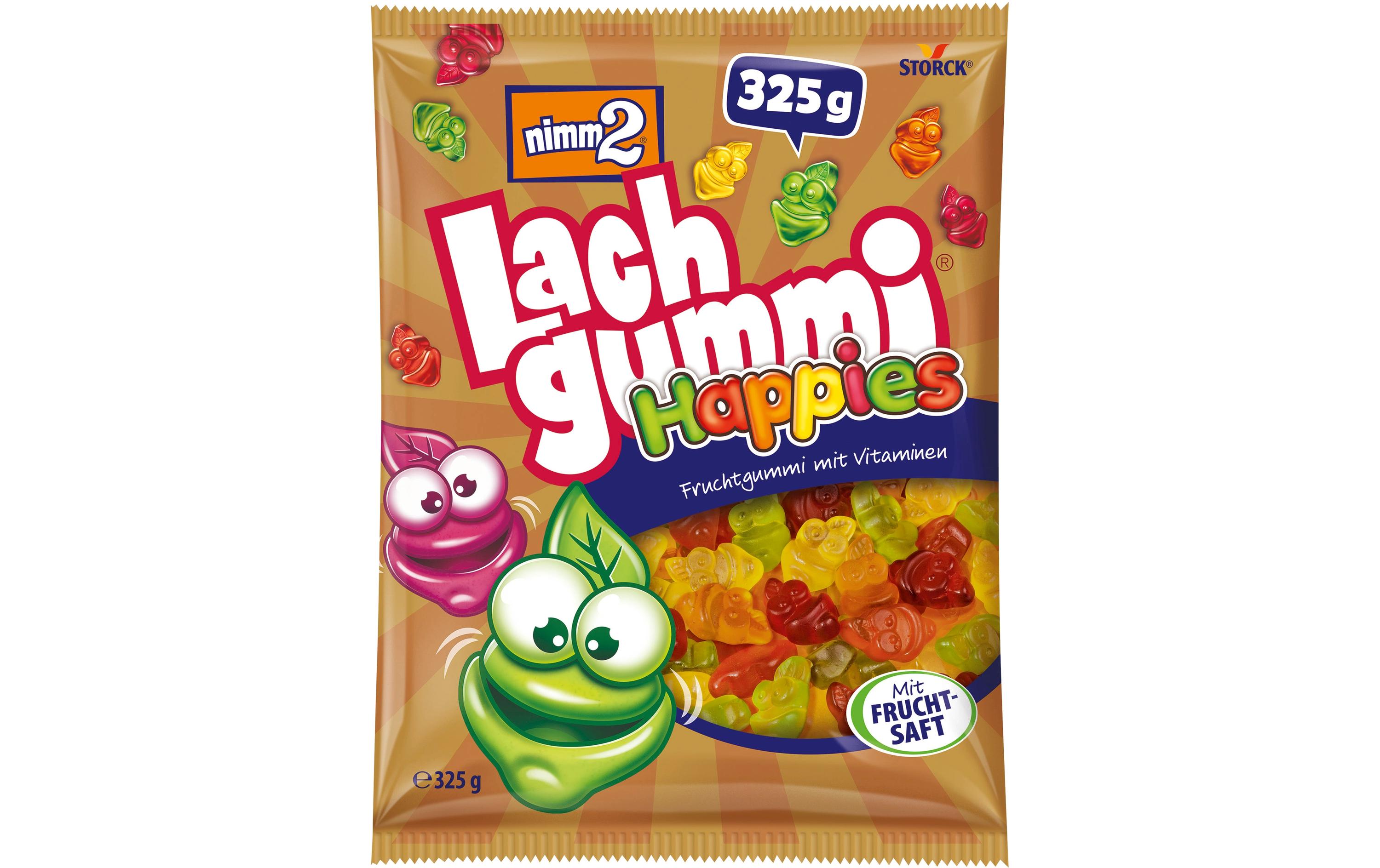 Nimm2 Lachgummi Happies 325 gFruchtgummi mit Vitaminen
