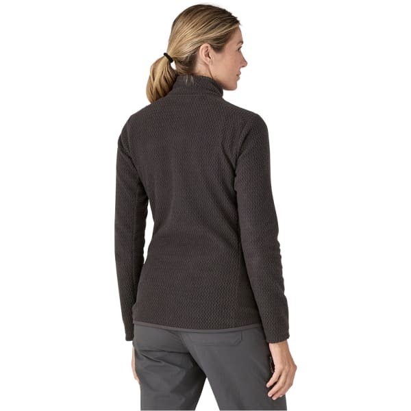 Sweat polaire randonnée PATAGONIA W'S R1 AIR ZIP NECK BLACK