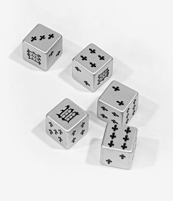Wasted Paris Metal Dice Sight Acc. (silver metal)