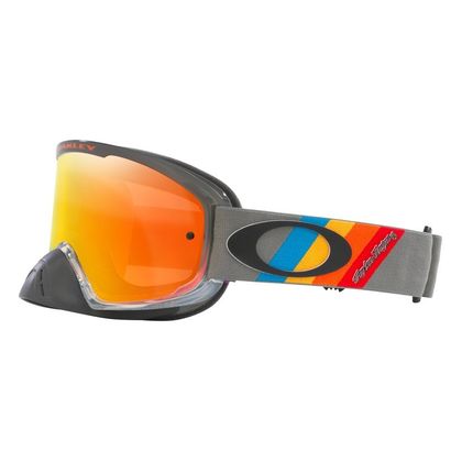 Masque cross Oakley O FRAME 2.0 TLD GREY STRIPES FIRE IRIDIUM 2024 - Gris