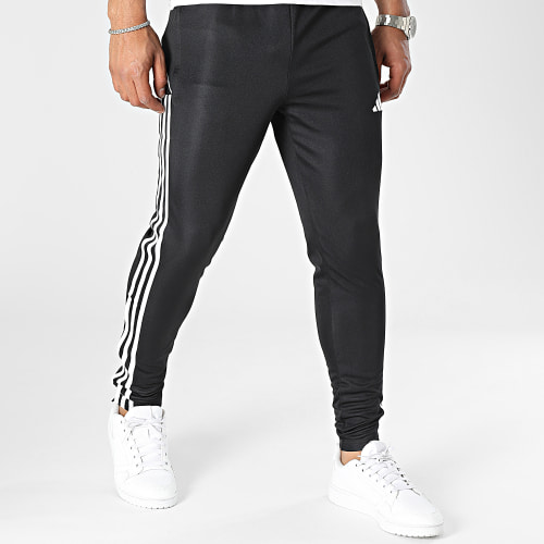 Pantalon Jogging A Bandes HS7230 Noir
