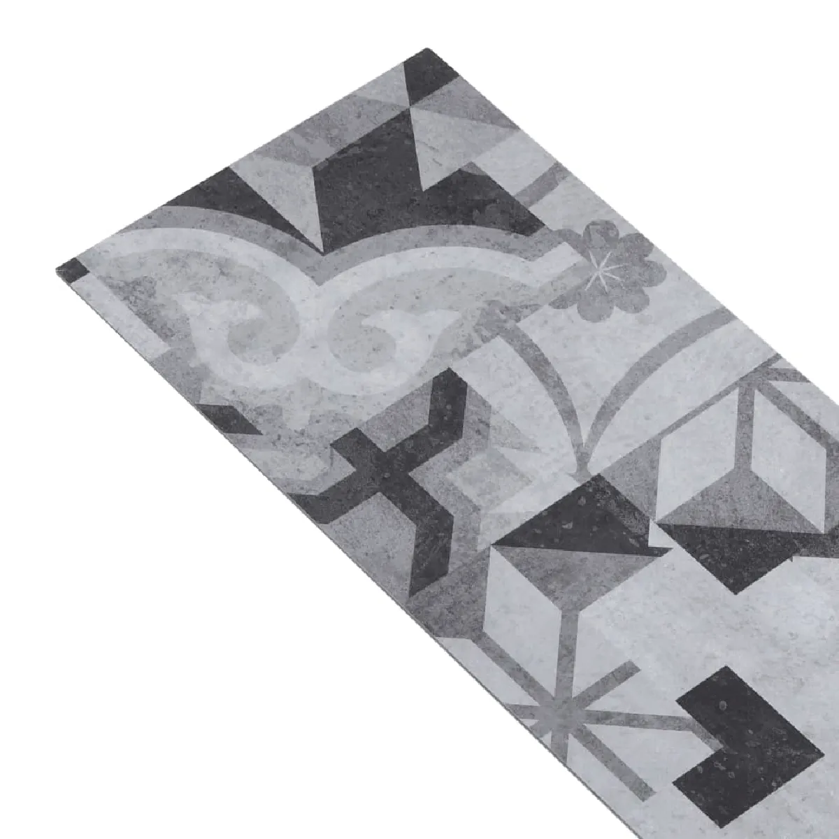 vidaXL Planches de plancher PVC - Gris