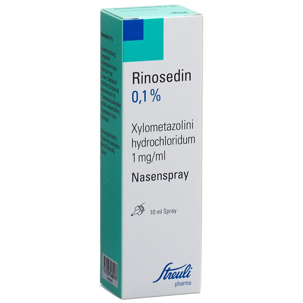 RINOSEDIN Nasenspray 0.1 % Nasenspr 10 ml