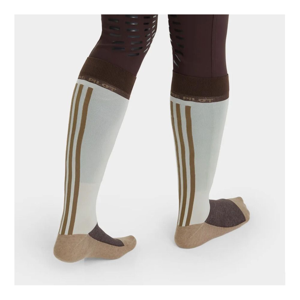 Horse Pilot LIGHT  - Chaussettes x2 beige