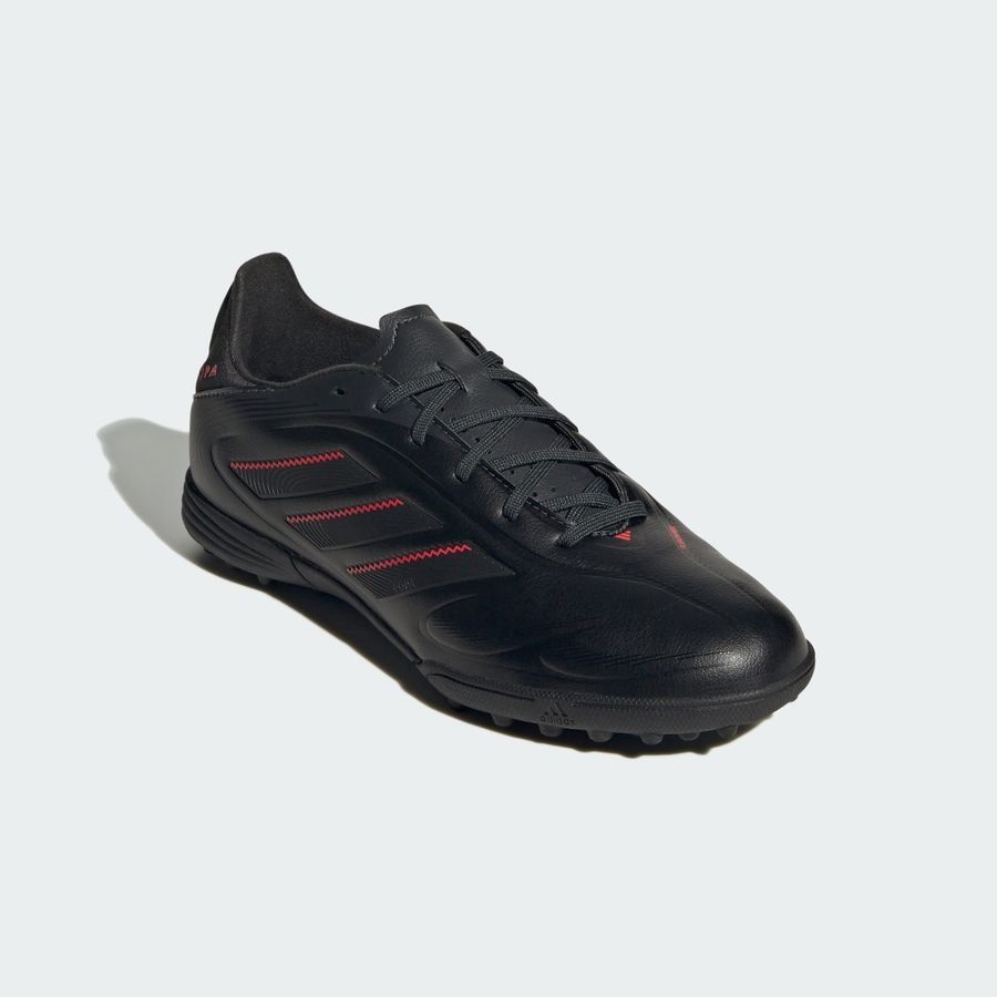 adidas Copa Pure League III TF Stealth Victory - Noir/Gris/Lucid Red Enfant
