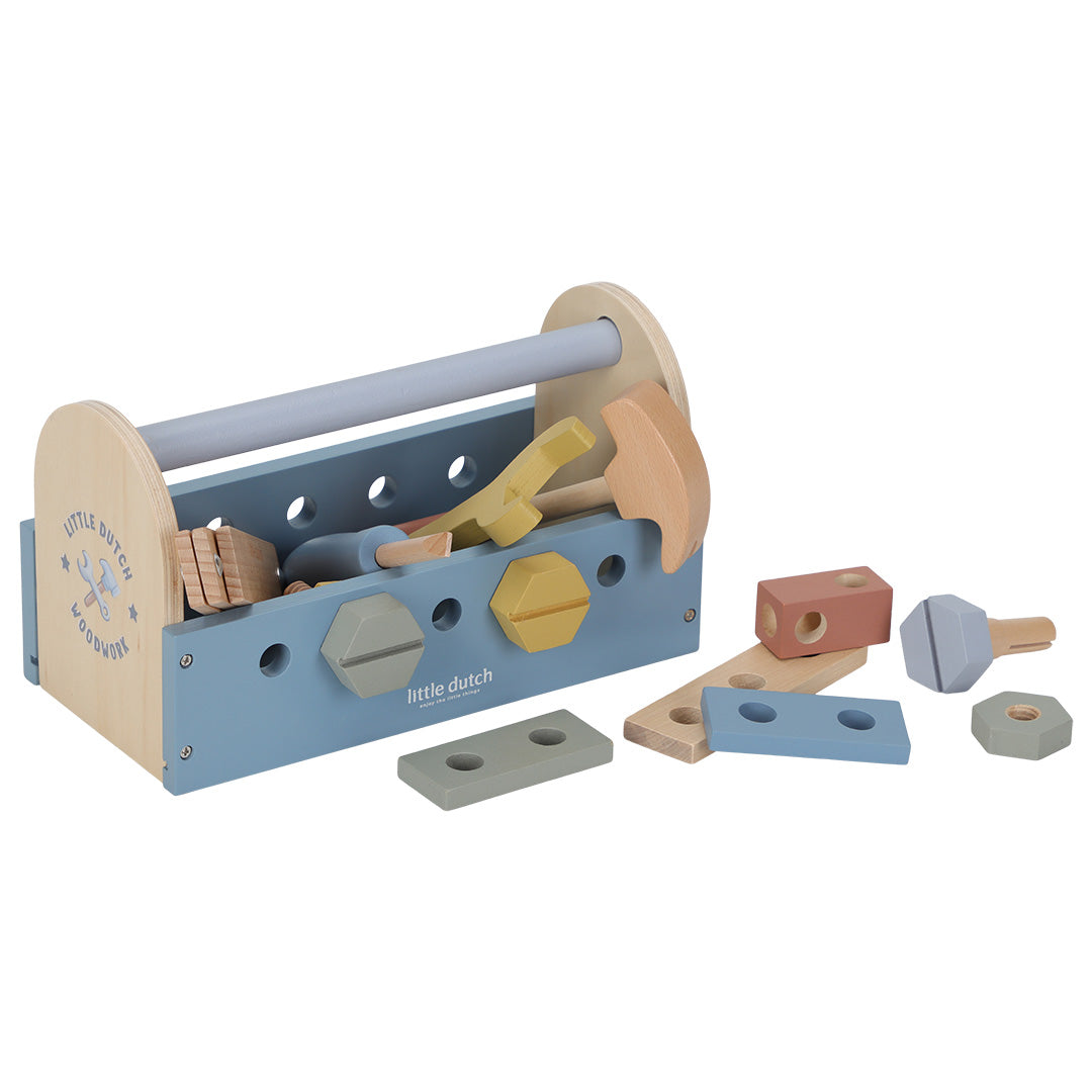 little dutch houten gereedschapskist