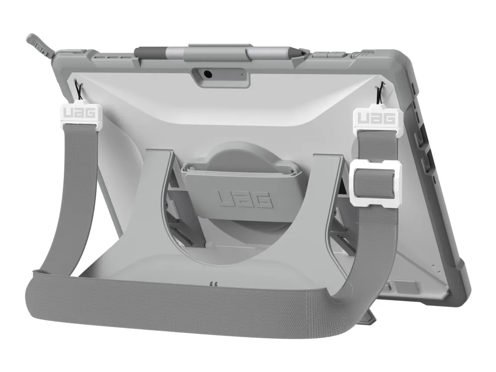 UAG Rugged Surface Pro 9 Case Plasma Healthcare Series - White/Grey - Bagsidecover til tablet - hvid/grå - for Microsoft Surface Pro 10, Pro 11, Pro 9, Pro Copilot  PC, Pro Copilot  PC for Business