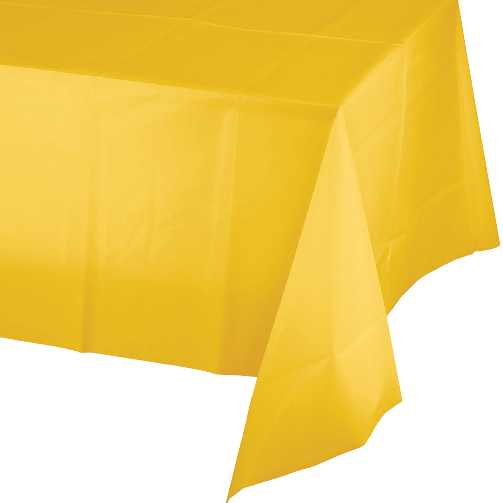Geel Tafelkleed Plastic 2,74m
