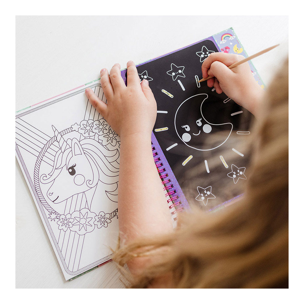 Totum Eenhoorn - Scratchboek