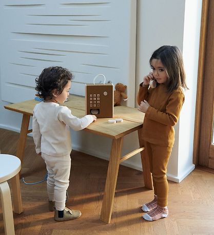 Liewood Holzspielzeug - Telefon - Rufus - Golden Caramel Multi M