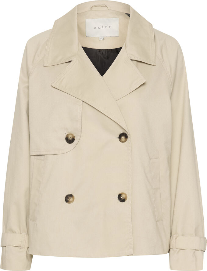 Kaffe KAelise Short Jacket Feather gray