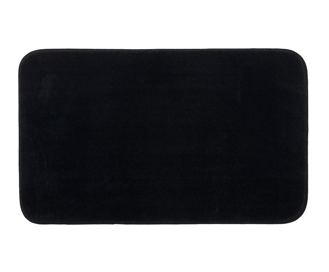GÖZZE Badteppich Rio Premium Schwarz 70x120 cm