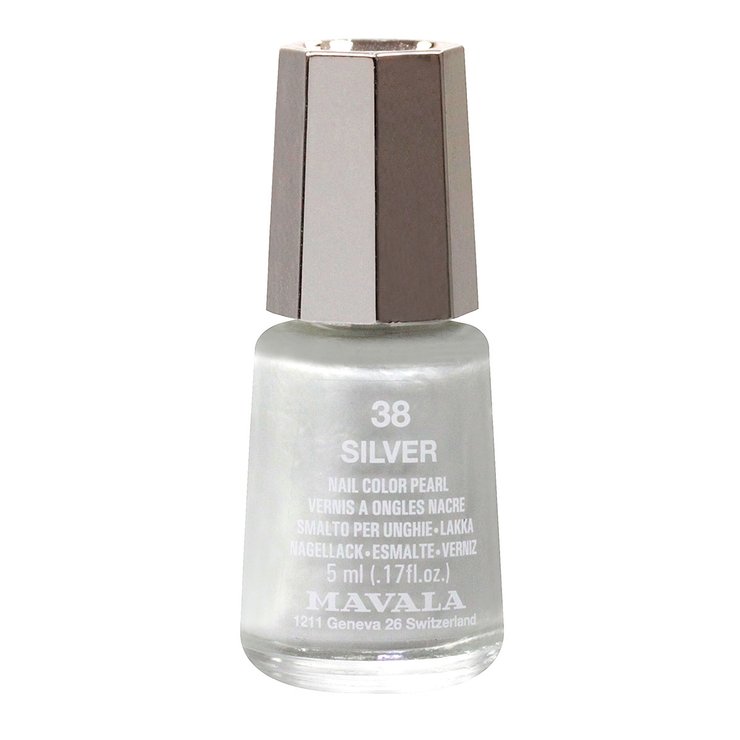 Mini color vernis à ongles 5ml 38 silver