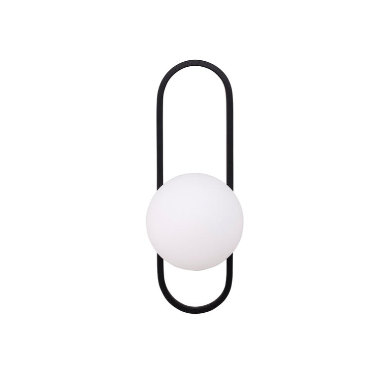 Wandlamp Gallo - Zwart