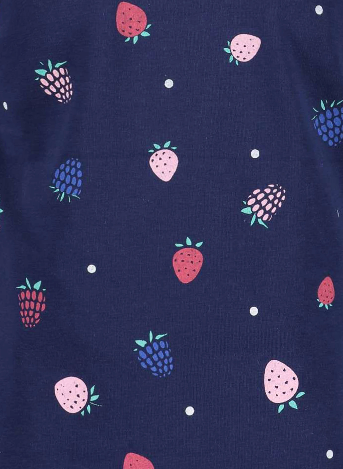 T-Shirt BERRY LOVE AOP in ultramarin