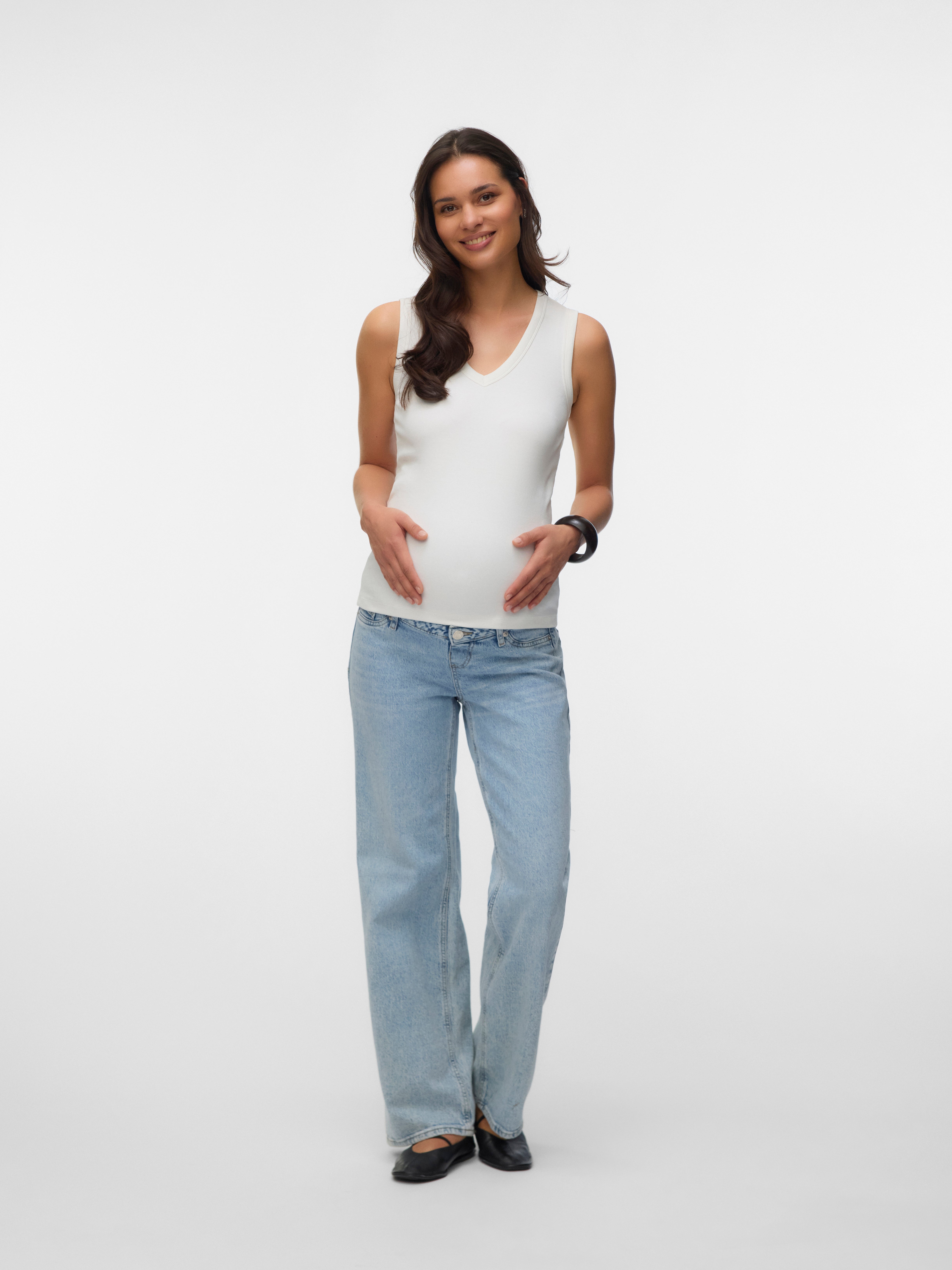 Regular fit V-Hals 2-pack Top
