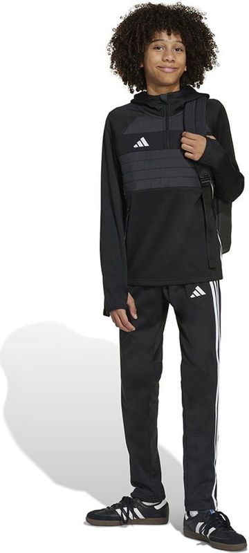 Adidas - Tiro 25 - Trainingsbroek - Zwart - Winterized - 9-10 Jaar