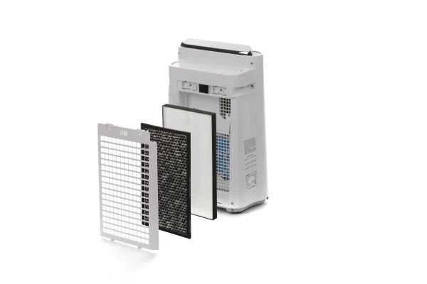Sharp KC-D60EUW - Luftfugter/-renser - mobil - hvid