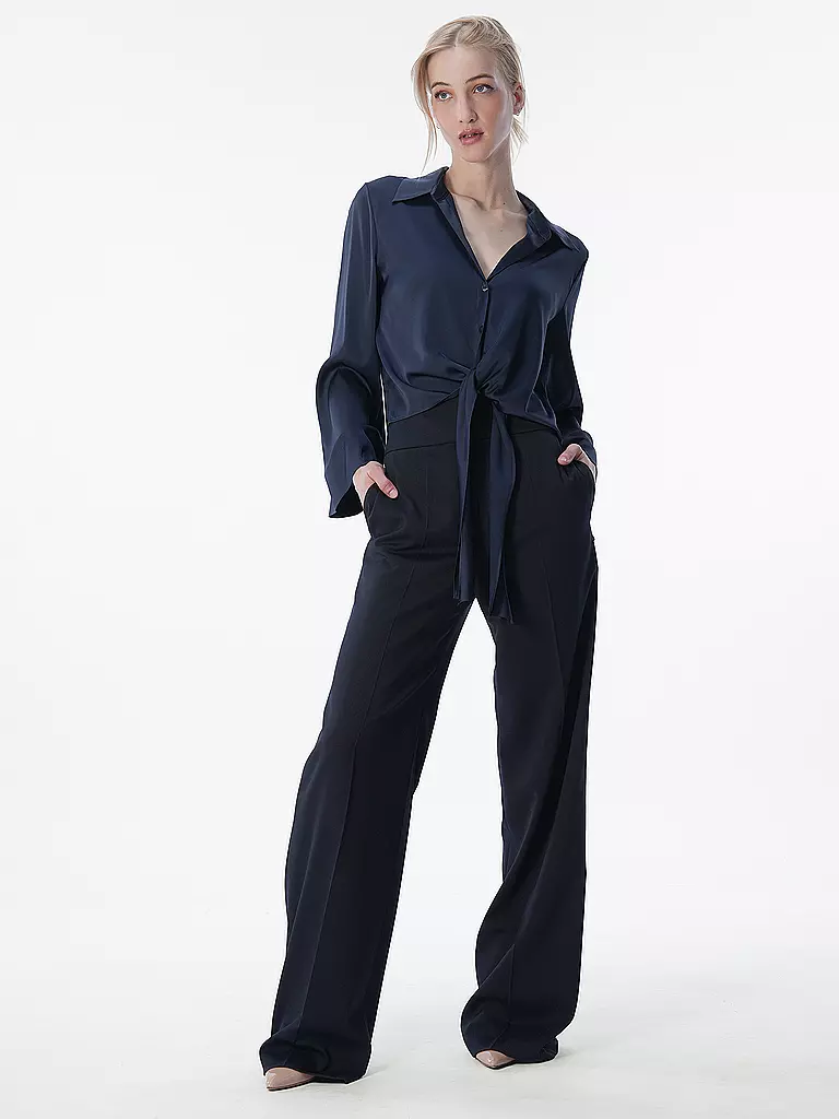 HUGO Bluse ERRIKA dunkelblau