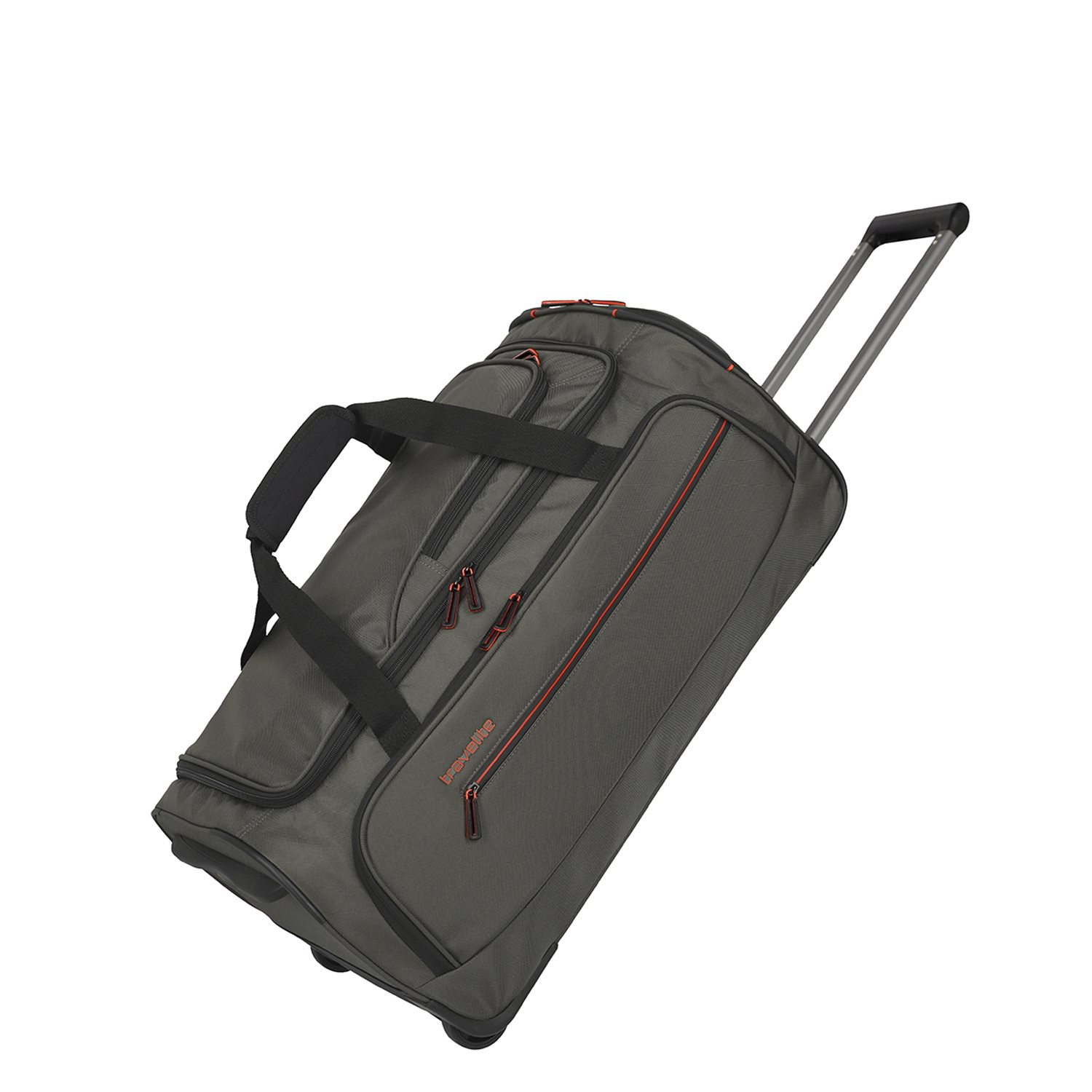 Travelite Crosslite 5.0 Wheeled Duffle M dark olive
