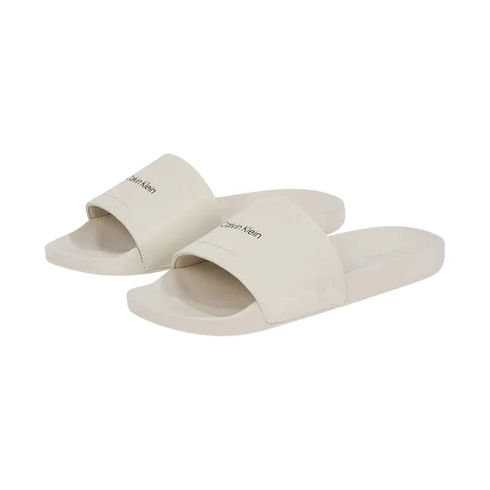Calvin Klein Square Logo Badslippers Heren