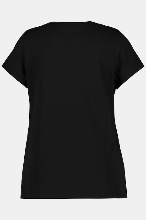 Bellieva T-Shirt, 2er-Pack, Umstandsmode, Rundhals, Kurzarm, Biobaumwolle GOTS