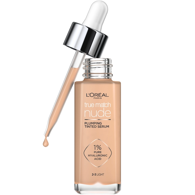 L'Oréal Paris Cosmetics True Match Nude Plumping Tinted Serum 30 ml - No. 2-3 Light