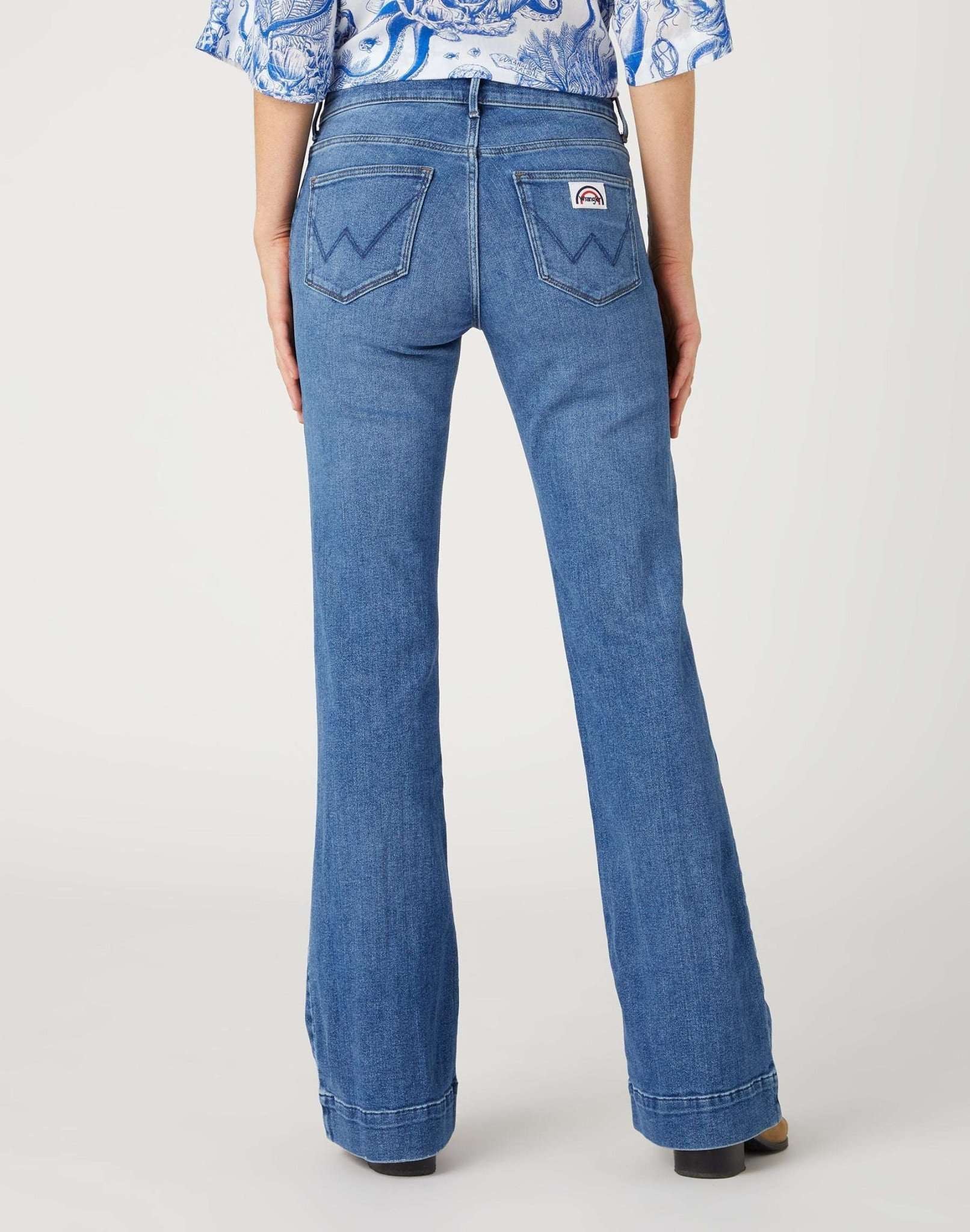 Wrangler Schlagjeans »WRANGLER Jeans Flare«