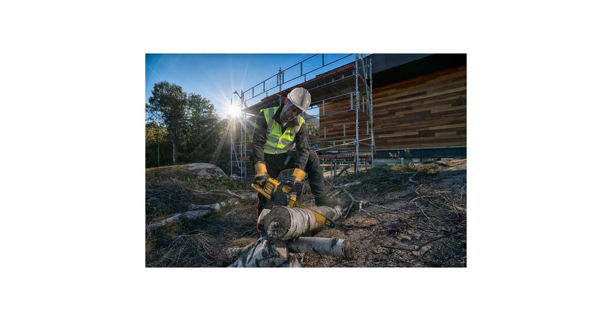 DEWALTDCM575N-XJ 54V XR FLEXVOLT Kettingzaag 40cm  (Geel/zwart, Accu en oplader niet inbegrepen)