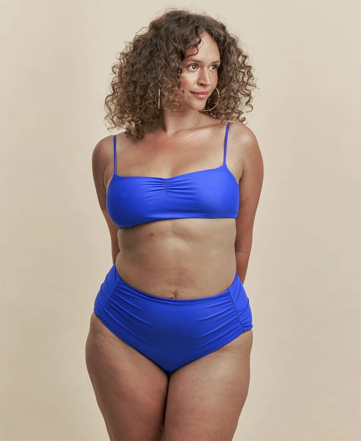 Cartel Copenhagen Cartel x Flow bikini top - Cartel Blue Cartel blue
