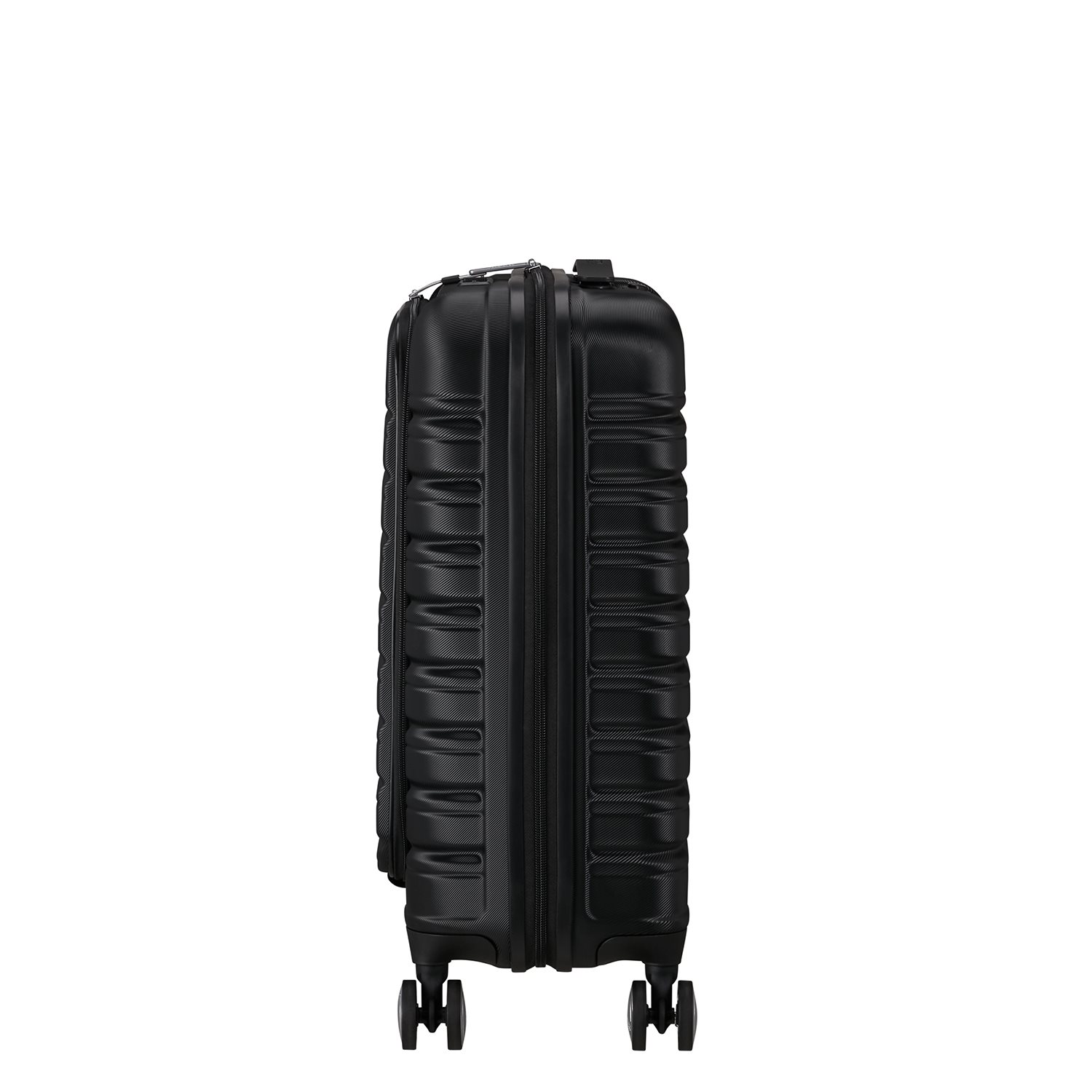 American Tourister Flashline Spin. 55/20 Frontloader Cabin Trolley shadow black