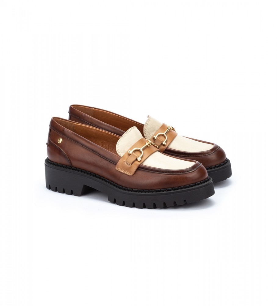 Mocassins de couro Pikolinos Aviles, pretos