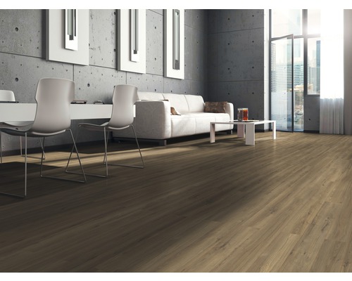 Vinylvloer GREEN VINYL natuur eiken breedplank klikverbinding 1290 x 173 x 3,8 mm
