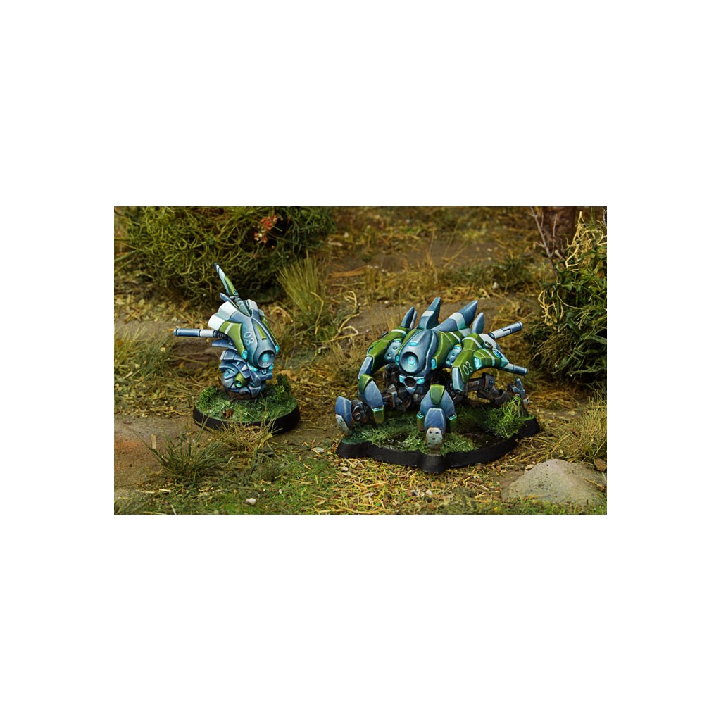 Infinity - PanOceania - Armbots: Peacemaker & Auxbot