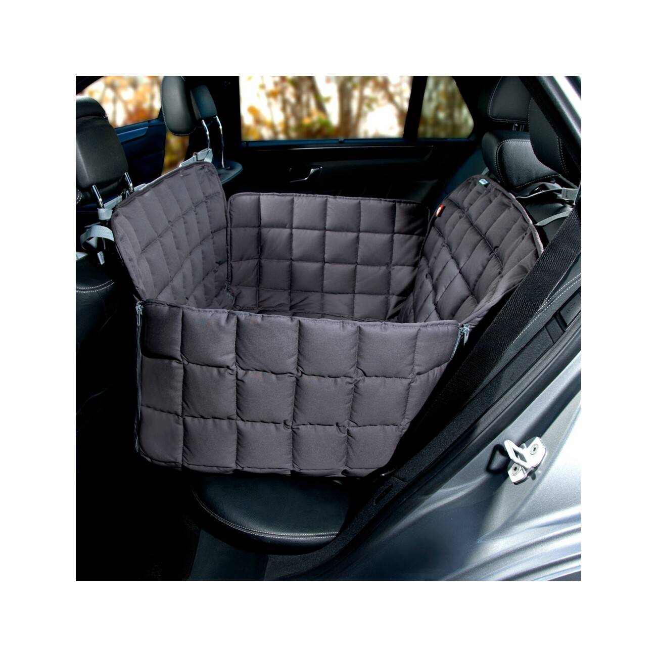 Doctor Bark 2 Sitz Autodecke grau S