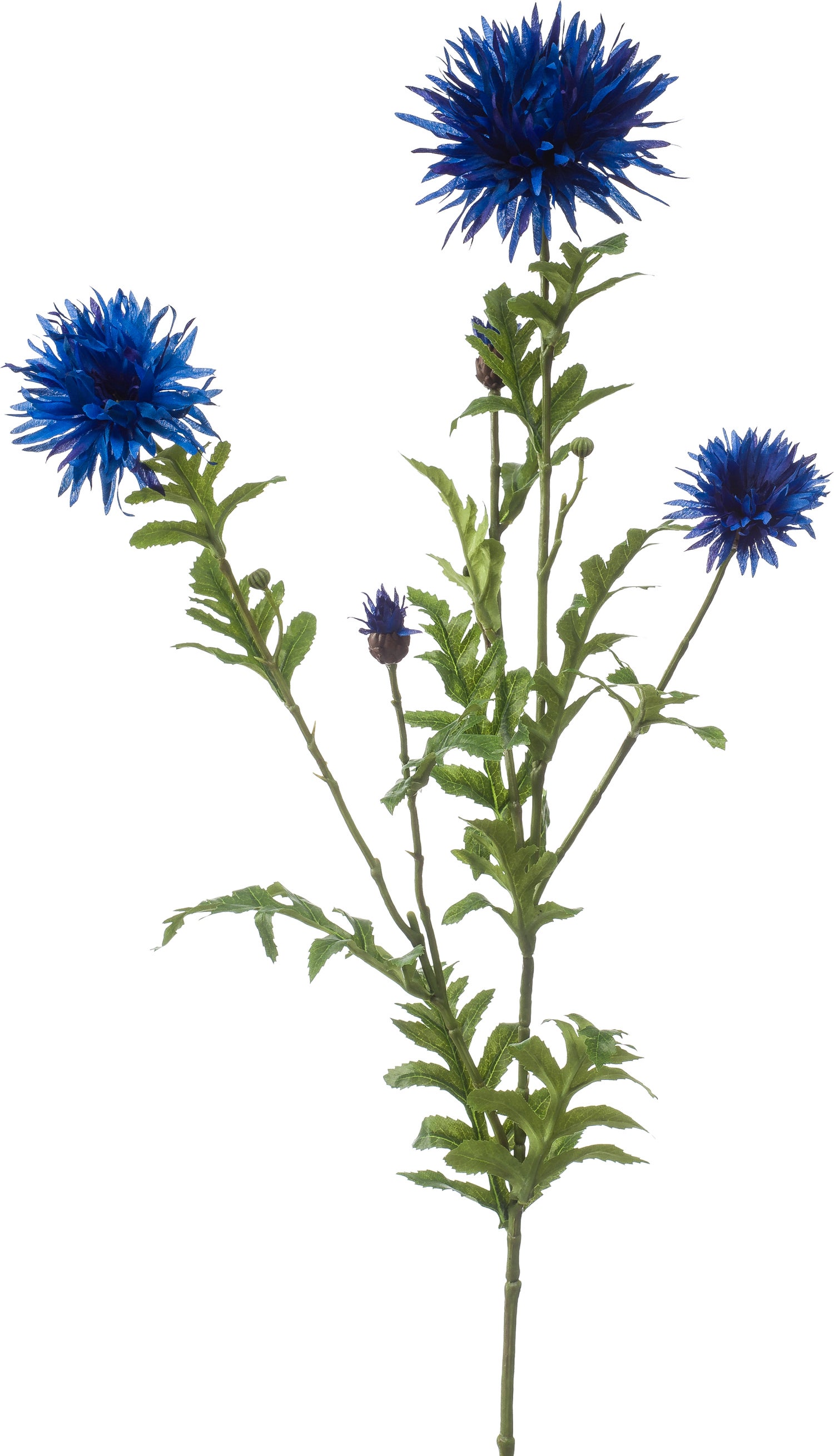 Emerald kunstbloem Korenbloem blauw 95 cm