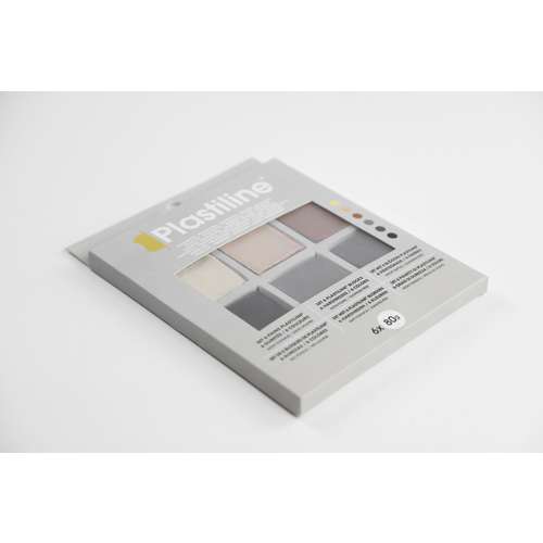 PLASTILINE® 6 x 80 g-Set