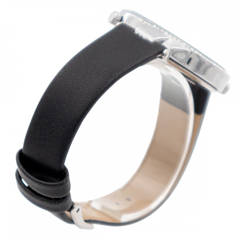 Montre Femme M. JOHN bracelet Cuir Noir