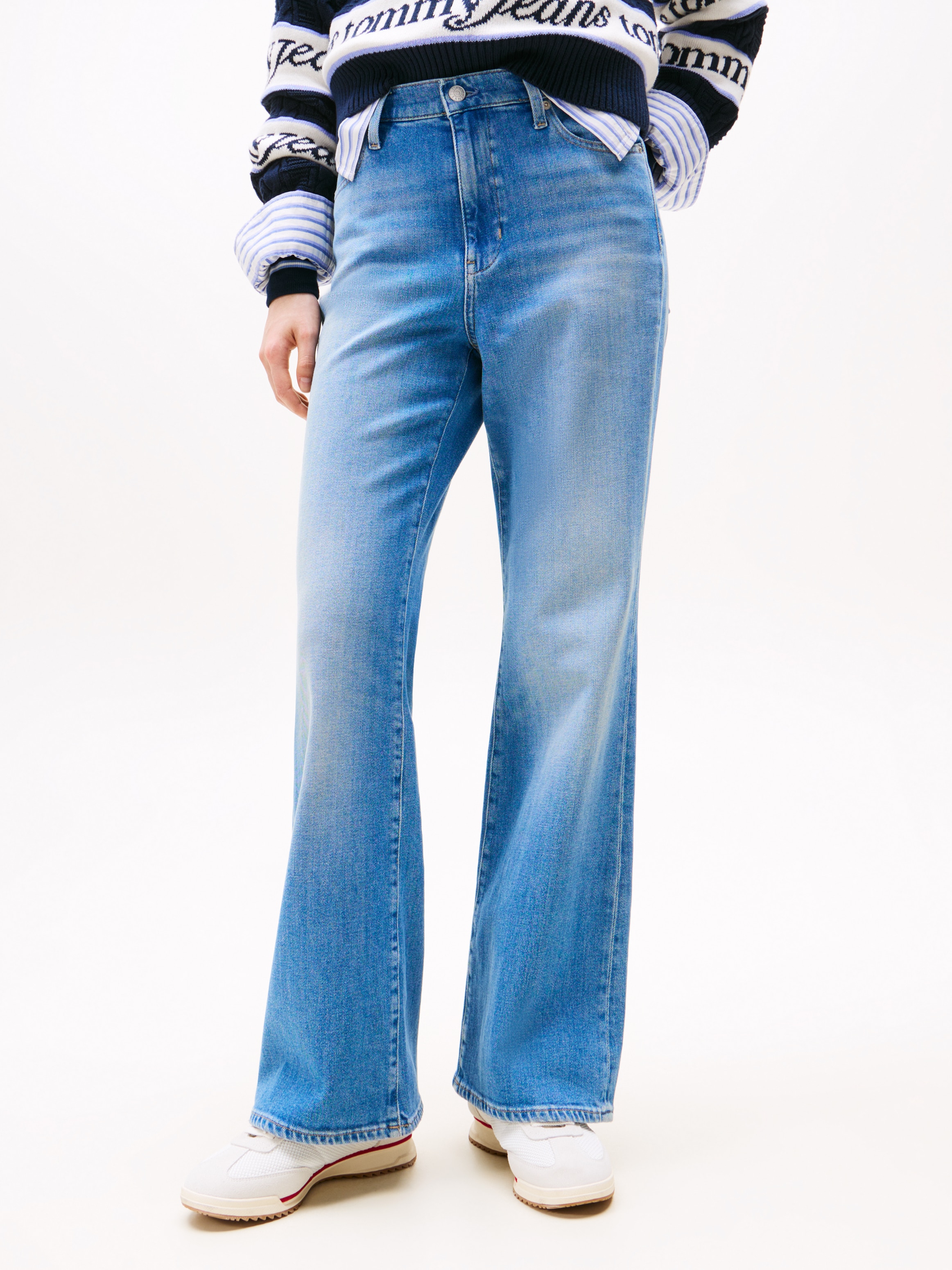 Tommy Jeans Bootcut-Jeans »BELLA HGH FLR DI5133« in ausgestellter Form