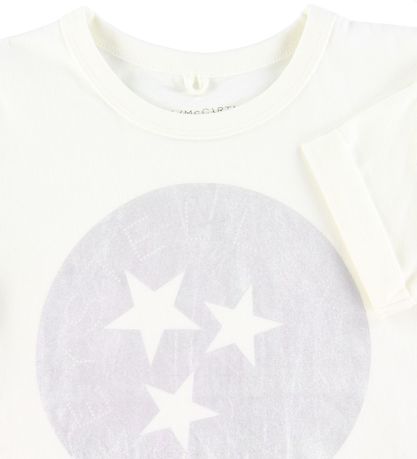 Stella McCartney Kids T-shirt - Stella Holographic - Hvid