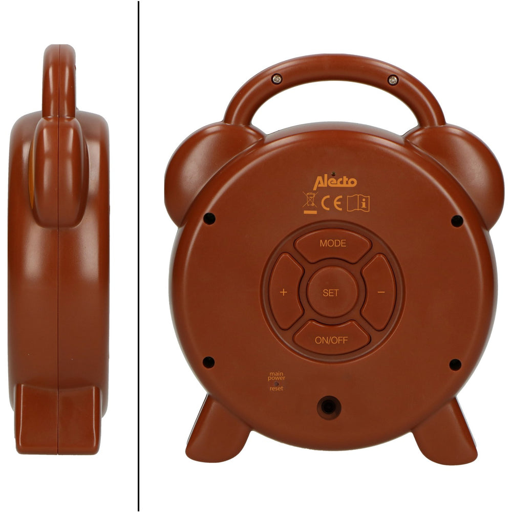 Køb Alecto Søvntræner Ur med Lampe & Alarm - Monkey